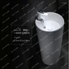 Bathroom Sink Faucets Gold Plating Integrated Large Pedestal Basin Washbasin Full Pattern Golden Edge Wash