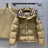 Herren Daunenjacke Weste Designer Parkas für Damen Winter klassisch warmer Mantel Mode Mann Parker Ärmel abnehmbare Windjacke M-5XL