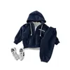 Set di abbigliamento Stampa Set di vestiti a maniche lunghe per bambini Set di pantaloni in felpa casual per bambini 2 pezzi Completo sportivo per abiti da bambino per ragazze