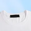Mens Letter Print T Shirts Black Fashion Designer Summer High Quality 100Cotts Top Short Sleeve Size S5XL046863727
