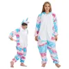 Pyjamas Pyjamas pour enfants filles animaux Pijamas famille licorne Costume adultes Anime Cosplay vêtements Lion combinaison pour adolescents garçons 231124