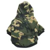 Abbigliamento per cani di marca Abbigliamento per cani di marca Cappotto invernale per animali domestici per cani di piccola taglia media Freddo Caldo antivento Giacca per cuccioli Animali domestici Felpa con cappuccio Street Style Doggy Costume S A438