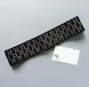 Женский дизайнерский дизайнерский принцип печати для шарфа для повязки головокружения эластичности