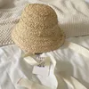 Caps Hüte Große Krempe Baby Strohhut Kinder Sommer Sonnenhut Korea Stil Kind Panama Kappe Sonnenschirm Kappe Baby Junge mädchen Kinder Hut 230427