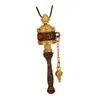 Pendant Necklaces Mantra Prayer Wheel Religious Ornament Buddhist Necklace For Yoga
