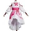 Trajes de anime Kawaii Hatsunes Hatsune Miku 15º aniversário cos roupas vestido de morango vestidos cosplay vestido hatsune miku trajes femininos festa para mulheres