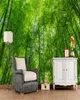 Papel de parede Bamboo forest wallpaper nature background 3d wallpaper muralliving room tv wall bedroom wall papers home decor5765393