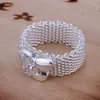 Cluster-Ringe Großhandel versilberter Ring Modeschmuck Schmetterlingsnetz /apdajgka Cbjaksqa R071