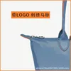 70. Yıldönümü Hobos Kadın Naylon Çantalar Tasarımcı Çantalar Logo ile Büyük Kapasiteli Uzun Kulplar