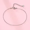 Ankletter Figaro Chain Anklet Figaro Chain Ankelarmband för män Kvinnor Everyday Dainty Anklet Justerbar 230426