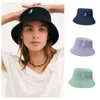 Geniş Kenarlı Şapkalar KANGOL Sıcak Erkek Kadın Kangool Kova Şapka Havlu Terry Bez Şapka Dome Nakış Daire İplik Havzası Şapka Kap Snapback Renkler AA230426