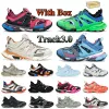 2023 TOP OG ORIGINAL Luxury Brand Men Women Casual Designer Shoes Track 3 3.0 Triple White Black Sneakers Tess.S. Gomma Leather Trainer Nylon Printed Platform Trainers