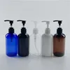 Storage Bottles White Brown Black 250ml X 24 Empty Lotion Pump Plastic Bottle Personal Care Cosmetics Dispenser Liquid Soap Containers