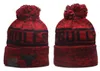 Bulls Beanies équipe de basket-ball nord-américaine Patch latéral hiver laine Sport tricot chapeau crâne casquettes A25