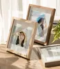 1 PC Plane Hollow Po Frame Widened Natural Fresh Baby Bedroom Desktop Picture Frame Simple Modern Decoration Po Frames8183027