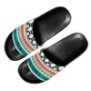 Slippers Nopesonality Aztec Aquarela aquarela Pattern Sandals Home feminina Retro Easy Wear Fashion One Word Adult