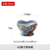 그릇 창의적인 화려한 세라믹 그릇 홈 육각형 샐러드 케이크 플레이트 일본 양념 맛 요리 부엌 디저트 식탁