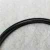 Optical Fiber Cable Indoor or Outdoor SC Single Mode Solder Extension Wire Carrier Grade Black