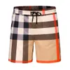 Designer Men's Shorts pantalons de plage marque européenne et américaine tendance classique simple à carreaux lâche grande taille M-3XL