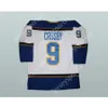 GDSIR Custom Sidney Crosby High School Hockey Jersey Top Top ED S-M-L-XL-XXL-3XL-4XL-5XL-6XL