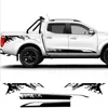Car Stickers 1Set/2Pcs Truck Cafr Vehical Sport Power Whole Body Door And Rear Sticker Decor Vinyl Decals Best Gift For Np300 Drop Del Otkja