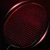Raquetes de badminton ultraleve 8u 60g amarradas raquete de badminton profissional carbono raquete de badminton 24-32 libras 231124