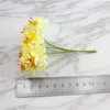 装飾的な花人工花シルクdiy手作りの花輪小さなプラムヒマワリの花束手飾り飾り本