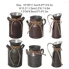 Vases Functional And Decorative Rustic Vase Metal Milk Jug Style For Flowers Wide Application Flower