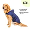 Regenjassen Hond Regenjas Waterdicht Grote hondenkleding Buitenjas Regenjas Reflecterend Golden Retriever Labrador Husky grote poncho