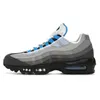 OG 95 chaussures de course hommes femmes 95s cristal bleu foncé betterave triple noir blanc néon solaire rouge minuit marine gris fumée Greedy baskets pour hommes baskets de plein air