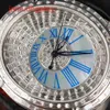 Ap Swiss Luxury Watch the Millennium, Era a 15327bc ZZ D022cr.01 Macchinari automatici con retro in platino 18k e diamanti da uomo