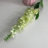 Dekorativa blommor 10 st konstgjorda Big Delphinium Silk Flower for Home Vase Decoration Wedding Arrangement Accessories Fake Hyacinth