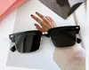 Square Sunglasses Gold/Black Half Frame Women Shades Sunnies Gafas de sol UV400 Eyewear with Box