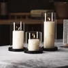 Portacandele Portacandele per tavolo da pranzo Decor Decorativo Tea Light Candel Decorazione Supporto per matrimonio rustico