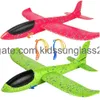 Novel Games Airplane Toys 17.5 Stor kastskumplan 2 Flight Mode Glider Flying Toy For Kids Gifts 3 4 5 6 7 8 9 10 11 Years Ol Amvce