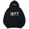 8 färger hoodies toppkvalitet dimma essentials 1977 hoodie mens tröja kvinnliga pullover hip hop spårar överdimensionerade jumper varm hoody highend ladys asi