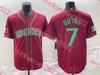 2023 WBC Mexique Baseball Jersey Alejandro Kirk Patrick Sandoval Joey Meneses 55 Adrian Martinez 56 Randy Arozarena Cesar Vargas Maillots cousus sur mesure pour hommes jeunes