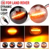 2X Canbus Amber LED Side Marker Indicator Signal Lights Black Lens For Land Range Rover MK III L322