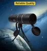 30X52 télescope monoculaire puissant Vision nocturne monoculaire avec support optique Len 100M x 8000M HD jumelles de chasse professionnelle9920532