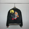 Katoen designer jassen bomber heren windjack varsity Heren Baseball Hip Hop Harajuku Brief Patchwork Leer tianma borduurwerk Streetwear Mannen Unisex Jassen#023