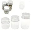 Vorratsflaschen 20 Stück 10ml/15ml/20ml Glas mit Deckel Gläser Case Box Kitchen Home Container