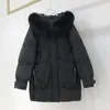 Kadın Trençkotları Öğrenciler Moda Parkas Kadınlar Kış Sıcak Gevşek Ceketler Kar Giyim Büyük Kürk yaka A-Line Sıradan Kadın Casaco Feminino