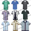 Mix Style Designer Mens Casual Shirts Summer Europe Hawaii Beach Classical Printing Shirt Luxury Short Sleeve Cotton Womens T Shirts M-XXXL