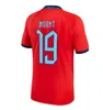 2023 2024 Saka Foden England National Team Football Kit Kit Red Shirts Białe niebieskie mężczyźni Kids Sterling Bellingham Rashford Grealish Kane Soccer Jerseys GD30