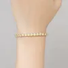 Bracelet de tennis en argent Sterling 6.5, diamant 4mm 5mm 6.5mm 16/17/18/19/20/21/22cm, Test réussi, Champagne Moissanite, pour hommes et femmes, joli cadeau