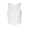 Women's T Shirts Knit See Through Sparkling Sequins Women Tank Top White Sexy Hollow Out Short Vest Female Summer New Spicy Girl Clothing