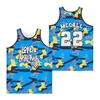 Moive Love и Basketball Jersey Film Quincy McCall 22 Wright 32 College Pure Cotton Retro для спортивных фанатов Университет Университет.