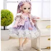 Dolls Fashion Dress Bjd 30CM 18 Giunti mobili con abito fresco Regali fai da te per ragazza Bellezza fatta a mano BJD Toy 230427