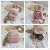 Backpack School-Bag Toddler Kids Girls For Boys Fleece Ear-Kindergarten Plush Warm