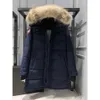 Designer kvinnor kanadensiska gås i mitten av längden version puffer ner kvinnors jacka ner parkas vinter tjocka varma rockar vindtät streetwea passar för män och kvinnor